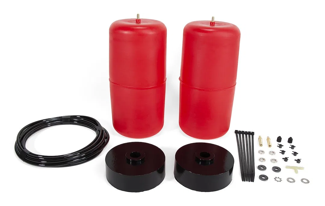 60830 – AIR LIFT Helper Spring Kit, Air Spring Inside Coil Spring Mount Up To 1000 Pounds Of Leveling Capacity Air Ad...